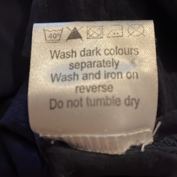 Celtic & Co Organic Cotton Henley. Navy Blue. - Picture 7 of 7